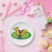 Assiettes En Carton Cheval de l'aire de jeu (Fête)