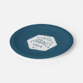 Assiettes En Carton Cheval géométrique | Soirée du Nouvel An (Angle)