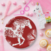 Assiettes En Carton Cheval Lover (Fête)