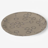 Assiettes En Carton Cheval Lover (Angle)