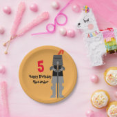 Assiettes En Carton Chevalier (Fête)