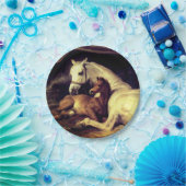 Assiettes En Carton Chevaux d'atterrisseur (Fête)