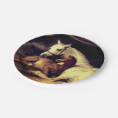 Assiettes En Carton Chevaux d'atterrisseur (Angle)