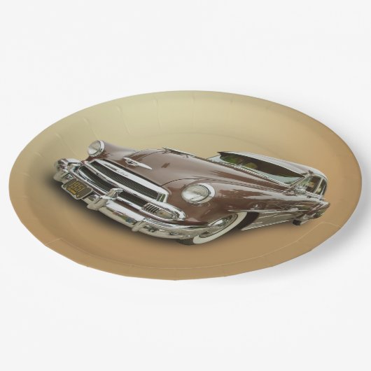 ASSIETTES EN CARTON CHEVROLET 1951 (Angle)