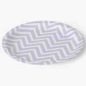 Assiettes En Carton Chevron (Angle)
