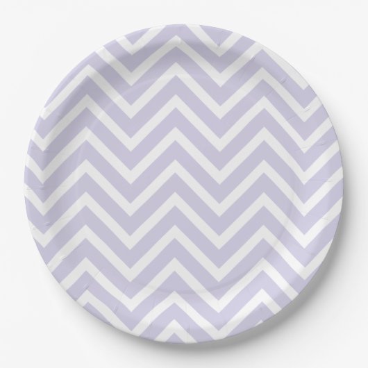 Assiettes En Carton Chevron (Devant)