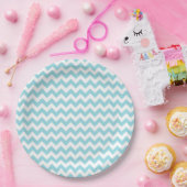 Assiettes En Carton Chevron (Fête)
