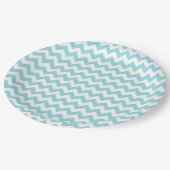 Assiettes En Carton Chevron (Angle)