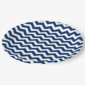 Assiettes En Carton Chevron (Angle)