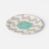 Assiettes En Carton Chevron 90e Anniversaire Plaque papier Choisir la (Angle)