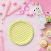 Assiettes En Carton Chevron Zig Zag (Fête)