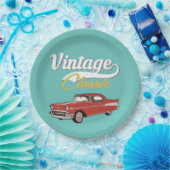 Assiettes En Carton Chevy Belair (Fête)