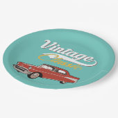 Assiettes En Carton Chevy Belair (Angle)