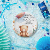 Assiettes En Carton Chez Animal Cub Boho Nous Pouvons Attendre Baby sh (Fête)