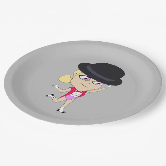 Assiettes En Carton chibi (Angle)