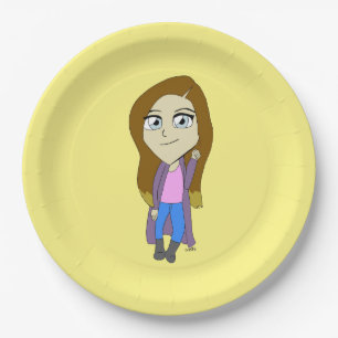 Assiettes En Carton Chibi