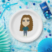 Assiettes En Carton chibi (Fête)
