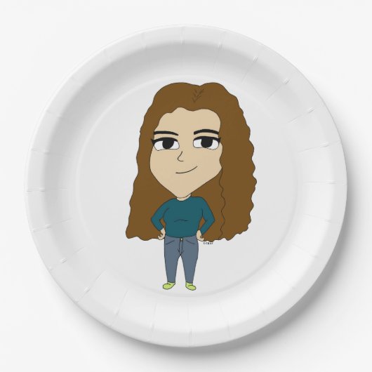 Assiettes En Carton chibi (Devant)
