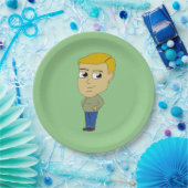 Assiettes En Carton chibi (Fête)
