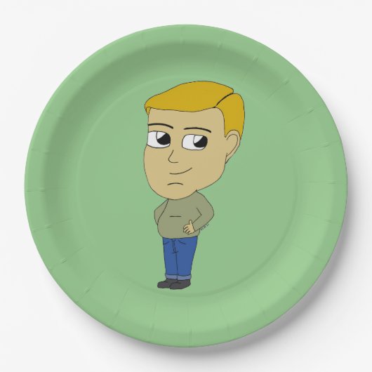 Assiettes En Carton chibi (Devant)