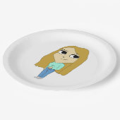 Assiettes En Carton chibi (Angle)