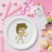 Assiettes En Carton chibi (Fête)