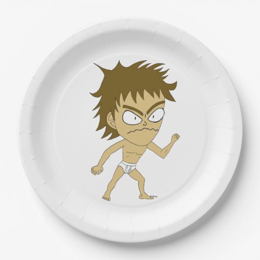 Assiettes En Carton chibi (Devant)