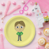 Assiettes En Carton chibi (Fête)