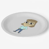 Assiettes En Carton chibi (Angle)
