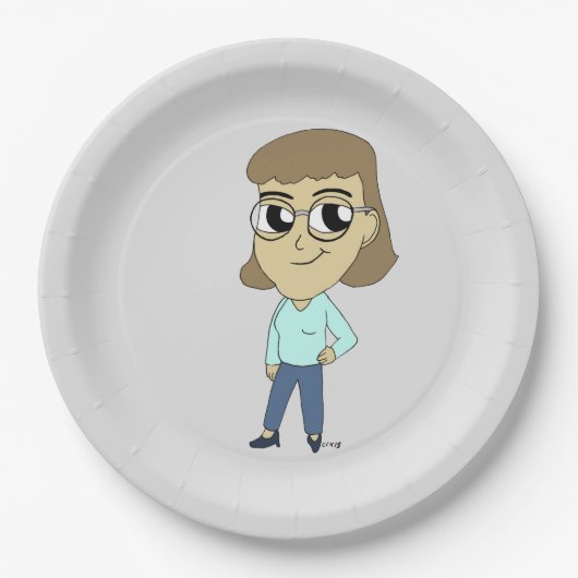 Assiettes En Carton chibi (Devant)