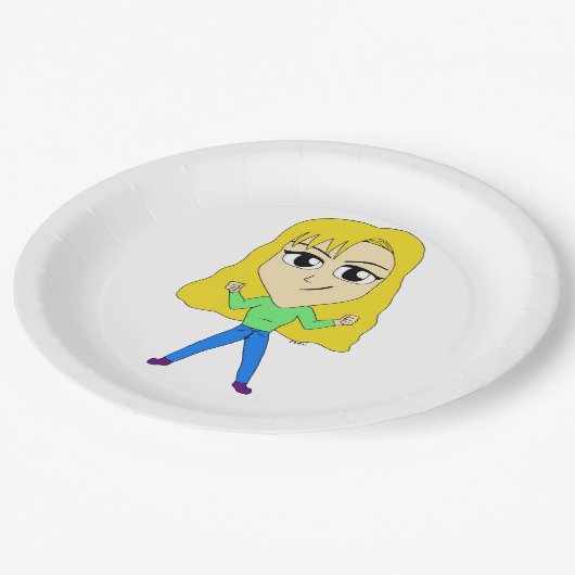 Assiettes En Carton chibi (Angle)