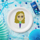 Assiettes En Carton chibi (Fête)