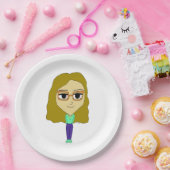 Assiettes En Carton chibi (Fête)