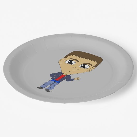 Assiettes En Carton chibi (Angle)