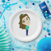 Assiettes En Carton chibi (Fête)