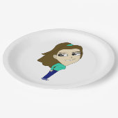 Assiettes En Carton chibi (Angle)