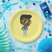 Assiettes En Carton chibi (Fête)