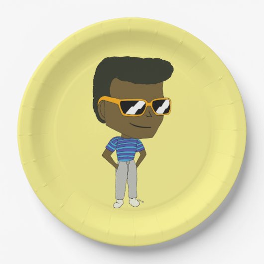 Assiettes En Carton chibi (Devant)