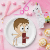 Assiettes En Carton chibi (Fête)