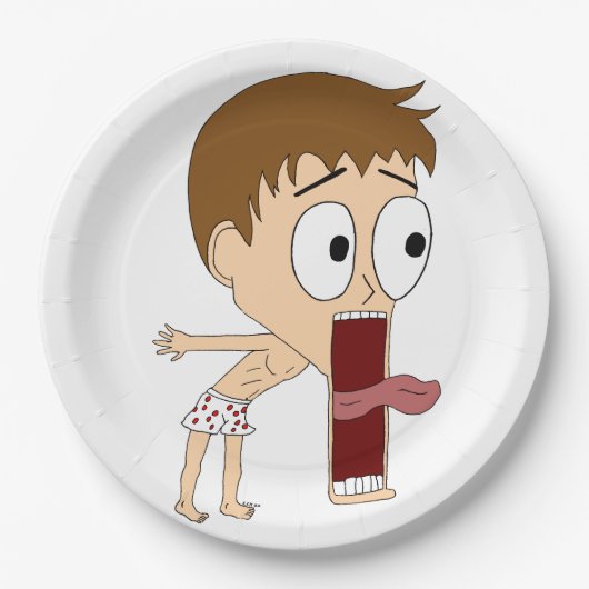 Assiettes En Carton chibi (Devant)