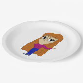 Assiettes En Carton chibi (Angle)