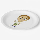 Assiettes En Carton chibi (Angle)