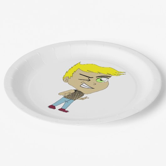 Assiettes En Carton chibi (Angle)