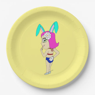 Assiettes En Carton chibi bunnygirl