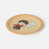 Assiettes En Carton Chibi HARRY POTTER™ Patronus (Angle)
