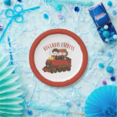 Assiettes En Carton Chibi HOGWARTS EXPRESS™ Ride (Fête)