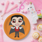 Assiettes En Carton chibi vampire (Fête)