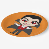 Assiettes En Carton chibi vampire (Angle)