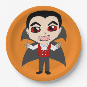 Assiettes En Carton chibi vampire