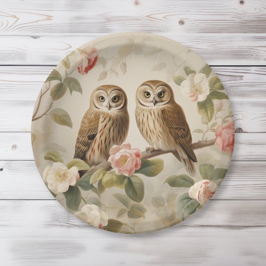 Assiettes En Carton Chic Chic Chic Chouette Élégante